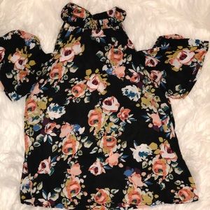 Lot of 3 floral blouses